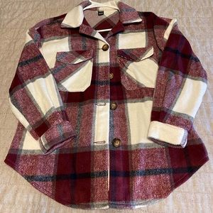 Red Flannel Shacket